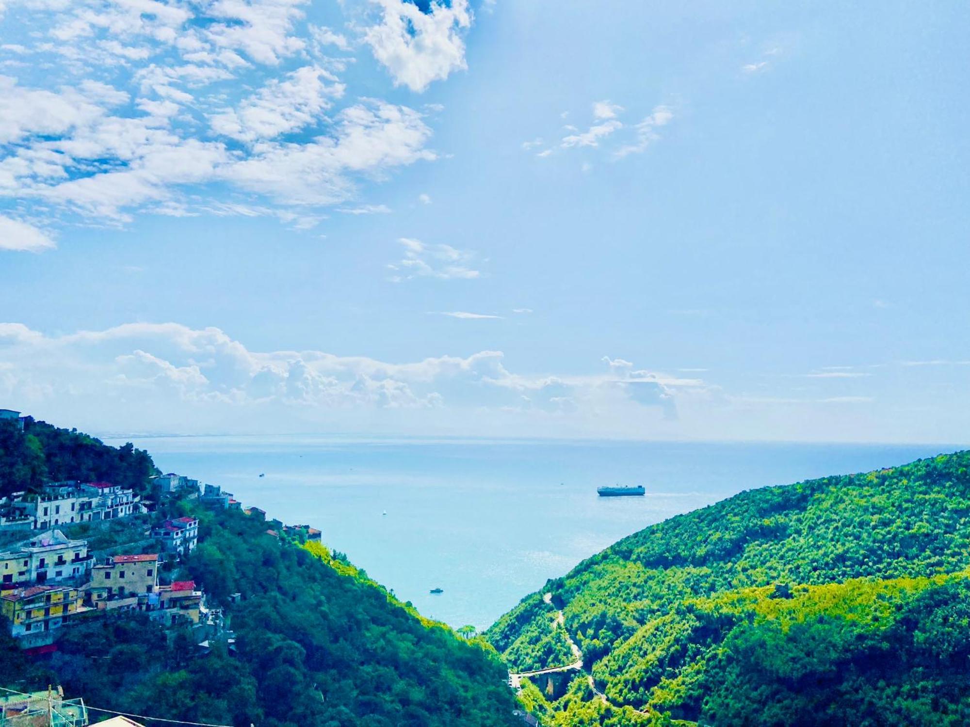 VietriBorgo Virginia - Sea View In Amalfi Coastアパートメント エクステリア 写真