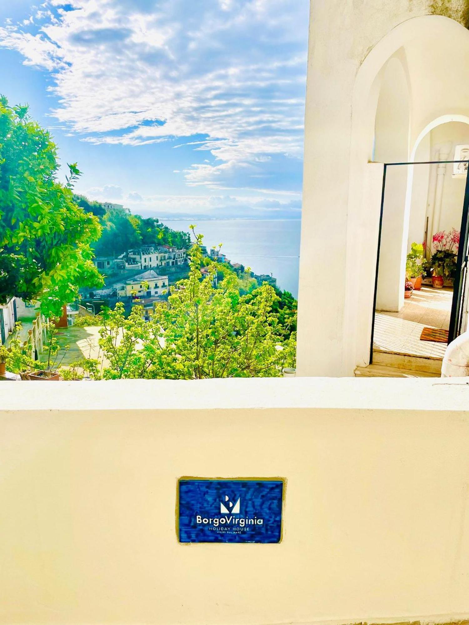 VietriBorgo Virginia - Sea View In Amalfi Coastアパートメント エクステリア 写真